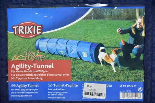 TRIXIE / Agility Tunnel für Kleine Hunde und Welpen