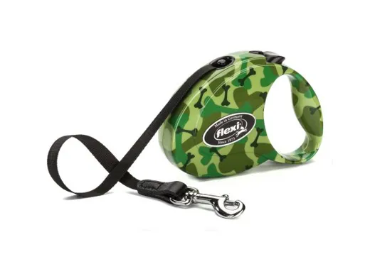 Flexi - Fashion Hundeleine Camouflage S 3m Seil bis 12kg