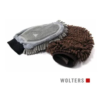 WOLTERS Dirty Dog Grooming Mitt grau