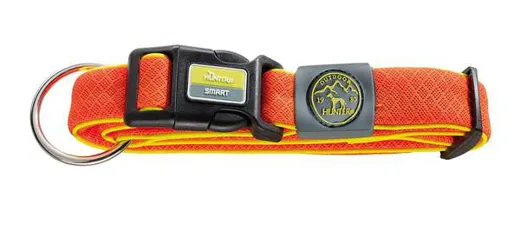 HUNTER Nylon Hundehalsband mesh orange L