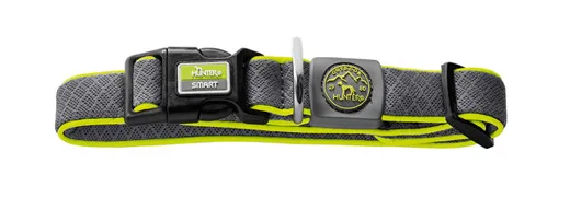 HUNTER Nylon Hundehalsband Maui Plus grau M