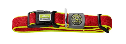 HUNTER Nylon Hundehalsband Maui Plus rot XL