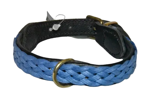 HUNTER Hundehalsband Fashion Matrix 32 cm blau