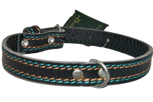 HUNTER  Hundehalsband Manhattan Naht mint 42 cm