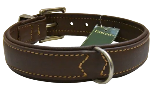 HUNTER Hundehalsband Yukon dunkelbraun 60 cm