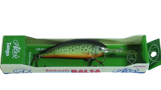 ALEX Costa Wobbler Limette Hot Spot  8 cm 15 g Floating