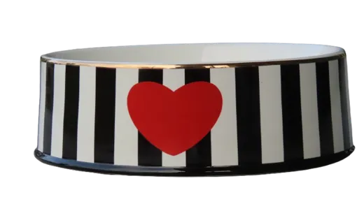 CHACCO Keramik Futternapf Dog Bowl Heart L