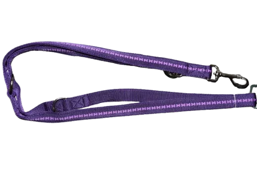 HUNTER Verstellbare Führleine Power Grip 25/200 Soft Violett